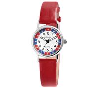 Montre enfant - EXCELLANC - Excellanc - Rouge simili cuir - Cadran 26 mm - Mouvement quartz