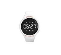 Montre Enfant Fille Montre Digitale Enfant IP67 Montre Eyanche Chronomètre Podometre Marche Ado Femme Non Connectée avec Alarme Sport avec Bracelet en Silicone