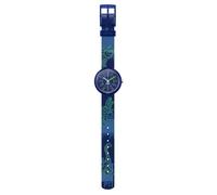 Montre enfant - FLIK FLAK - Cyberozaurus - Bleu vibrant - Bracelet en PET recyclé - Étanchéité 3 ATM