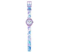 Montre enfant - FLIK FLAK - Happy Dolphins FBNP255 - Violet - Bracelet textile - Boîtier 31,85 mm
