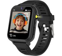 Montre Enfant Garçon Fille 24 Jeux Vidéo Lecteur Mp3 Musique Hd Caméra Contrôle- Parental Podomètre 13 Réveil Digitale Smart Watch -Anniversaire -Cadeaux De -Noël Jouet 3 4 5 6 7 8 9 10 Ans