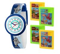 Montre Enfant KIKOU PETITS EXPLORATEURS en Silicone Bleu