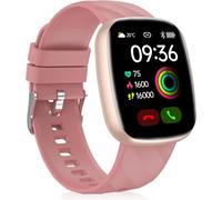 Montre Enfant Non Connectée Ou Connectée, Fitness Tracker Montre Intelligente Ip68 Étanche Avec 100+ Modes De Sport, Cardiofrequencemètre, Podomètre, Cadeau Pour Garçons Filles Ados, Rouge Clair