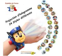 Montre enfant - Pat patrouille - CHASE - Heure numérique - Projection hologramme
