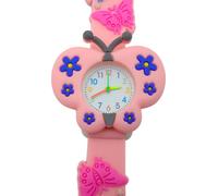 Montre enfant rose - Butterfly