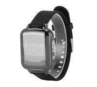 Montre Enregistreur Intelligente, Montre Enregistreur Vocal, Montre Enregistreur Activée par la Voix, Lecture MP3 HiFi, Montre de Sport Bluetooth 4.2 avec Police Blanche et écran