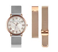 Montre et bracelet de montre femme Amelia Parker Classique Doré 36 mm