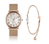 Montre et bracelet femme Amelia Parker Classique Doré 36 mm