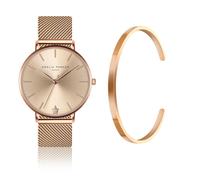 Montre et bracelet femme Amelia Parker Gold Sky Doré 38 mm