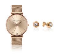 Montre et bracelet femme Amelia Parker Gold Sky Doré 38 mm