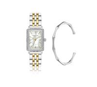 Montre et bracelet femme Isabella Ford Agathe ArgentÃ© 22x34 mm
