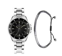 Montre et bracelet Philipp Blanc Avenches ArgentÃ© 42 mm