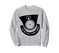 Montre et Chapeau Alice au Pays des Merveilles We're All Mad Here Sweatshirt