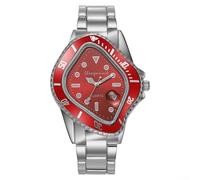 Montre étanche en alliage d'acier pour style décontracté et hip-hop, mouvement à quartz, Voir image, 03
