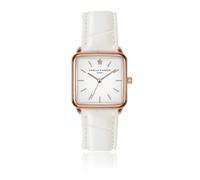 Montre femme Amelia Parker Bay White Croco Doré 28 mm