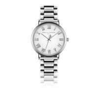 Montre femme Amelia Parker Grand Blanc Link Argenté 36 mm