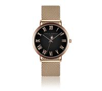 Montre femme Amelia Parker Grand Noir Mesh Doré 36 mm