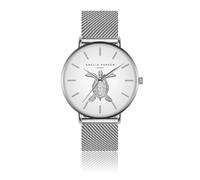 Montre femme Amelia Parker Sand Turtle Mesh Argenté 38 mm