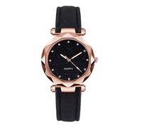 Montre Femme Analogique Quartz Avec Bracelet En Cuir Cadran Ciel éToilé Cristal Luxe Mode Entreprise ÉLéGant 2025