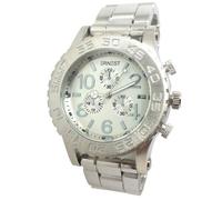 MONTRE FEMME ARGENT AGENTE BLANC ACIER BIJOUX ICE ERNEST IDEE CADEAU MODE ICE