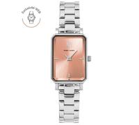 Montre Femme ARIANE Argenté Cadran Saumon Bracelet Acier Argenté 12 MM