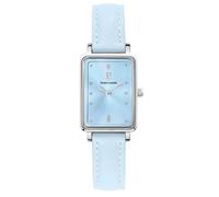 Montre Femme ARIANE Cadran Bleu Bracelet Cuir Bleu