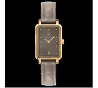 Montre Femme ARIANE Cadran Gris Bracelet Cuir Gris