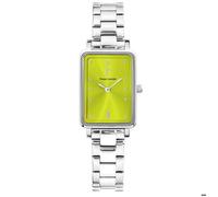 Montre Femme ARIANE Cadran Vert Bracelet Acier Argenté