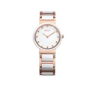 Montre Femme - BERING - 10729-766 - Quartz - Bracelet Or et Rose - Verre Saphir