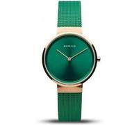 Montre Femme - Bering - 14531-868 - Quartz - Acier - Étanchéité 5 ATM Vert G