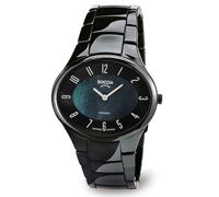 Montre Femme Boccia Titanium 3216-02 Noir Céramique Saphir Cadran En Nacre Ø35Mm