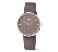 Montre Femme Boccia Titanium 3327-02 En Titan Vegan En Cuir De Pomme Taupe