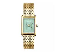 Montre femme bracelet acier - Rosefield - Montre femme Rosefield Heirloom vert menthe doré