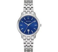 Bulova – Montre-bracelet 96M166 – Femme Quartz Classique – Bracelet acier inoxydable Bleu