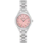 Bulova Montre 96P249 Quartz analogique Bracelet acier inoxydable argenté Femme
