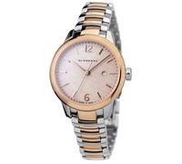 Montre Femme - Burberry - BU10117 - Argent et or rose - Acier inoxydable - 5 ATM