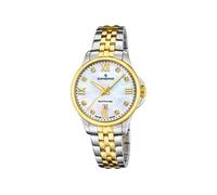 Candino Femmes Montre analogique Elegance Montre en acier inoxydable argenté or UC4767/1