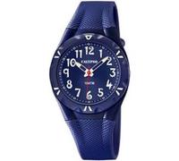 Calypso Montre Enfant Analogique Caoutchouc Bleu - Mouvement Quartz - Verre Haute Résistance - Étanche 10 ATM K6064/3 - Sweet Time