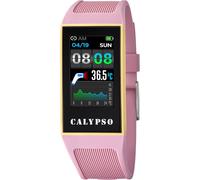 Calypso Montre Connectée Femme | Étanche IP68, Contrôle Musique, Podomètre et Calories, Multisports, Fréquence Cardiaque, Suivi Sommeil K8502/1