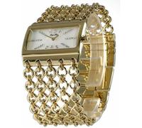 MONTRE FEMME Carpe Diem - Fortuna Nacré Plaquée or avec Zirconium