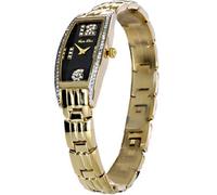 MONTRE FEMME Carpe Diem - MINERVA Black Plaquée or avec Zirconium