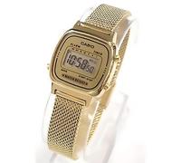 Montre Femme CASIO en Acier Jaune Etanche