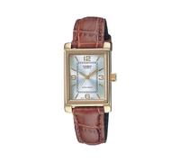 Montre Femme CASIO LTP-1234PGL-7AEF Cuir Brun D'or Vintage