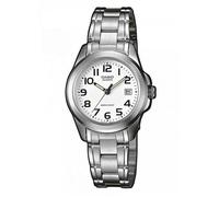 Casio - LTP-1259PD-7BEF - Collection - Montre Femme - Quartz Analogique - Cadran Blanc - Bracelet Acier Argent