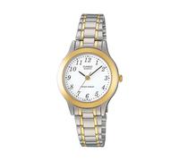 Montre Femme CASIO LTP-1263PG-7BEG Acier Inoxydable d'Or Blanc Vintage