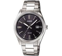 Montre Femme - CASIO - LTP-1302D-1A1 - Acier inoxydable - Étanchéité 5 ATM - Cadran noir