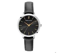 Montre Femme CHOUQUETTE Cadran Noir Bracelet Cuir Noir