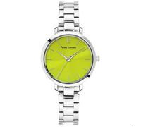 Montre Femme CHOUQUETTE Cadran Vert Bracelet Acier Argenté