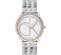 Calvin Klein Montre Analogique à Quartz Unisex avec Bracelet milanais en Acier Inoxydable argenté - 25200033
