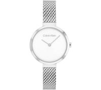 Montre Femme CK CALVIN KLEIN TIMELESS 25200082 Acier Inoxydable Mesh Blanc